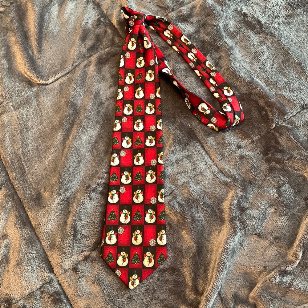 snowman tie